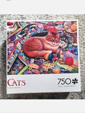 Buffalo Cats "Puzzling Problem" 750 Piece Puzzle